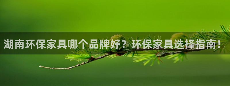 杏耀注册登录：湖南环保家具哪个品牌好？环保家具选择指南！